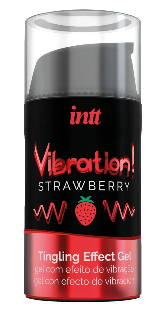 Stimulationsgel „Vibration! Strawberry“ für Sie und Ihn Stimulationsgel „Vibration! Strawberry“ für Sie und Ihn