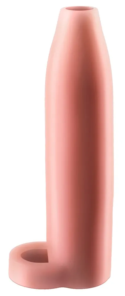 Penishülle „Real Feel Enhancer XL“, mit Hoden- und Penisring, 17,7 cm Penishülle „Real Feel Enhancer XL“, mit Hoden- und Penisring, 17,7 cm