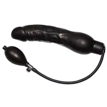 Pumpdildo „Black Latex Balloon“, 23 cm Pumpdildo „Black Latex Balloon“, 23 cm
