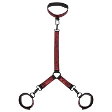 Hals- und Handfessel „Sweet Anticipation Collar and Wrist Cuffs“, beidseitig tragbar Hals- und Handfessel „Sweet Anticipation Collar and Wrist Cuffs“, beidseitig tragbar