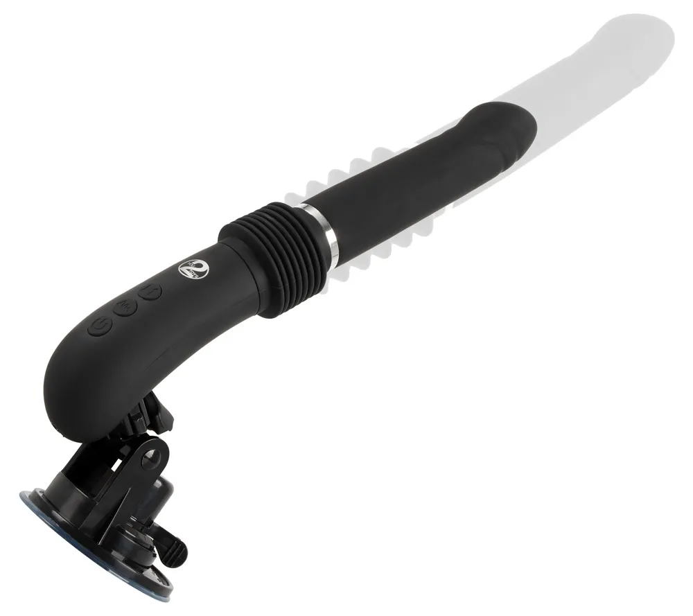 Stoßvibrator „RC Fucking Machine 2.0“ mit abnehm- und verstellbarem Saugfuß Stoßvibrator „RC Fucking Machine 2.0“ mit abnehm- und verstellbarem Saugfuß