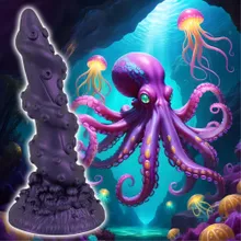 Dildo „Octopus Prime“ mit Saugfuß Dildo „Octopus Prime“ mit Saugfuß