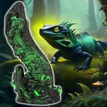 Dildo „Lizard Peak“ mit Saugfuß Dildo „Lizard Peak“ mit Saugfuß