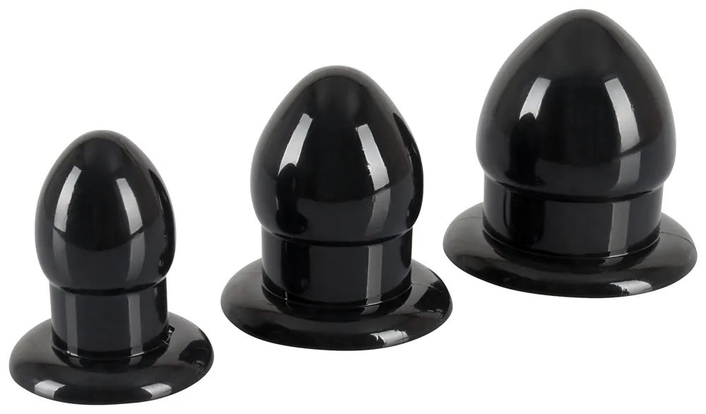 3-teiliges Analplug-Set „Anal Stretching Plug Kit“ 3-teiliges Analplug-Set „Anal Stretching Plug Kit“