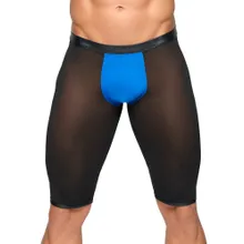 Radlerpants aus transparentem Powernet Radlerpants aus transparentem Powernet