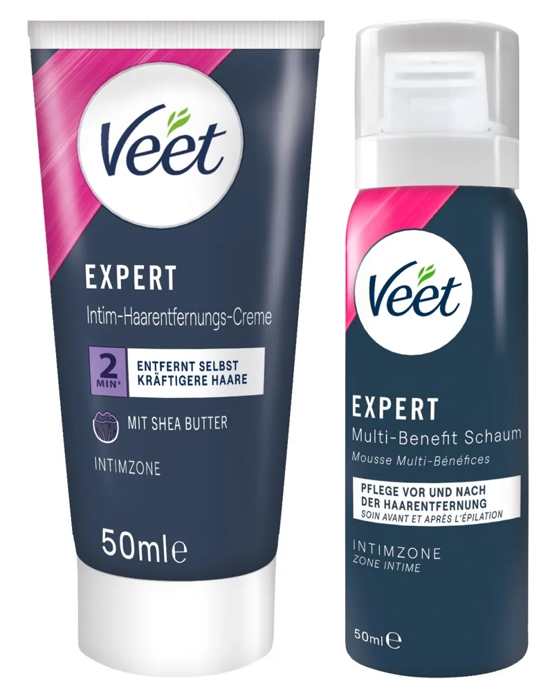 2-teiliges Enthaarungscreme-Set „Veet EXPERT“ 2-teiliges Enthaarungscreme-Set „Veet EXPERT“