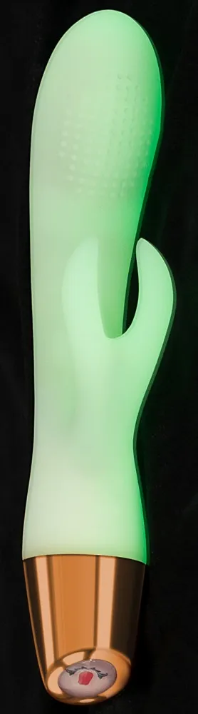 Rabbitvibrator „Glow in the dark Rabbit“ leuchtet im Dunkeln Rabbitvibrator „Glow in the dark Rabbit“ leuchtet im Dunkeln