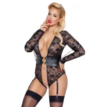 Body ouvert inklusive 4 Armfesseln Body ouvert inklusive 4 Armfesseln