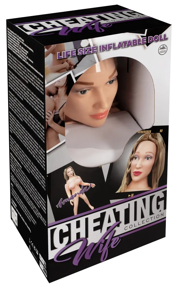 Liebespuppe „Cheating Wife Amanda“ mit Vibration Liebespuppe „Cheating Wife Amanda“ mit Vibration
