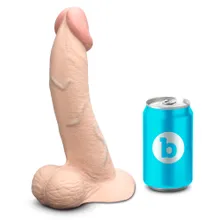 Naturdildo „slipskin curvy“ mit Saugfuß Naturdildo „slipskin curvy“ mit Saugfuß