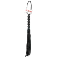 Peitsche „Beaded Cat-o-Nine Tails“, 22 cm, mit weichen Striemen Peitsche „Beaded Cat-o-Nine Tails“, 22 cm, mit weichen Striemen