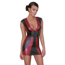 Kleid im 2-farbigen Mattlook Kleid im 2-farbigen Mattlook