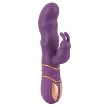 Rabbitvibrator mit praller G-Punkt-Spitze Rabbitvibrator mit praller G-Punkt-Spitze