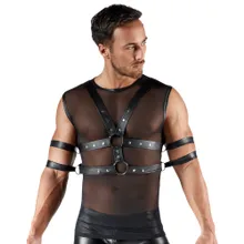 Harness-Shirt inklusive 4 Hand-/Armfesseln Harness-Shirt inklusive 4 Hand-/Armfesseln