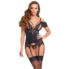 Strapshemd inklusive String ouvert Strapshemd inklusive String ouvert