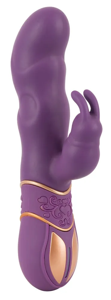 Rabbitvibrator mit praller G-Punkt-Spitze Rabbitvibrator mit praller G-Punkt-Spitze