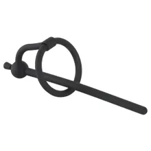 Penisplug „Piss Play with Stopper“ mit Eichelring, komplett aus Silikon Penisplug „Piss Play with Stopper“ mit Eichelring, komplett aus Silikon