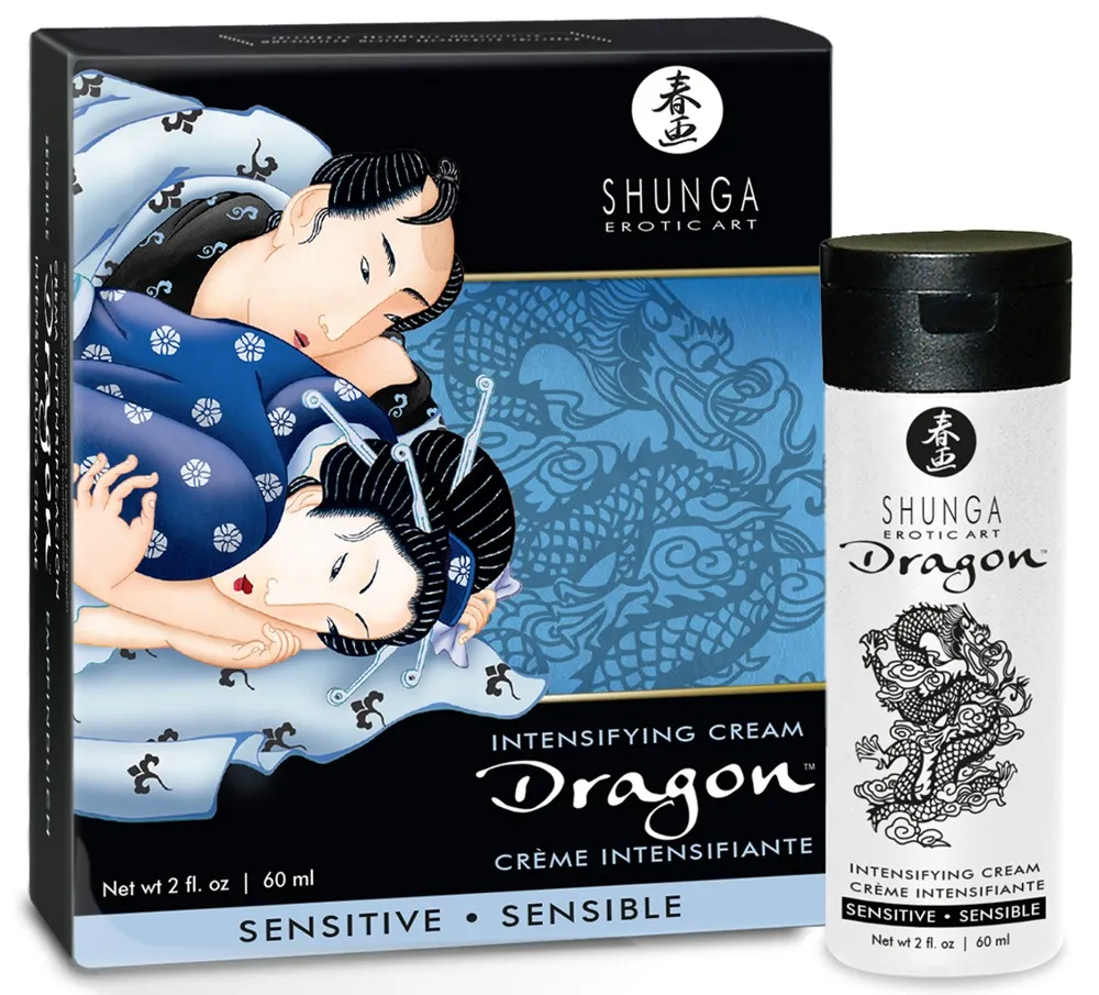 Penispflegecreme „Dragon Intensifying Cream Sensitive“ aus 100% natürlichen Pflanzenextrakten Penispflegecreme „Dragon Intensifying Cream Sensitive“ aus 100% natürlichen Pflanzenextrakten