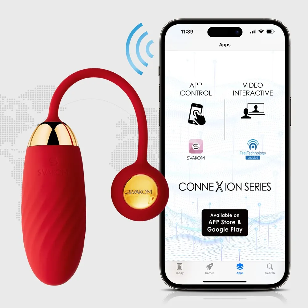 Vibro-Ei „Ella Neo“, 60 g, 11 Vibrationsmodi per App oder am Toy Vibro-Ei „Ella Neo“, 60 g, 11 Vibrationsmodi per App oder am Toy