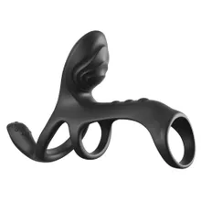 Penismanschette „Ultimate Couples Cage Max“ mit 3-fach-Vibration Penismanschette „Ultimate Couples Cage Max“ mit 3-fach-Vibration