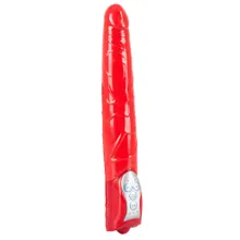 Naturvibrator „Red Push“, 27,5 cm, mit Stoßfunktion Naturvibrator „Red Push“, 27,5 cm, mit Stoßfunktion