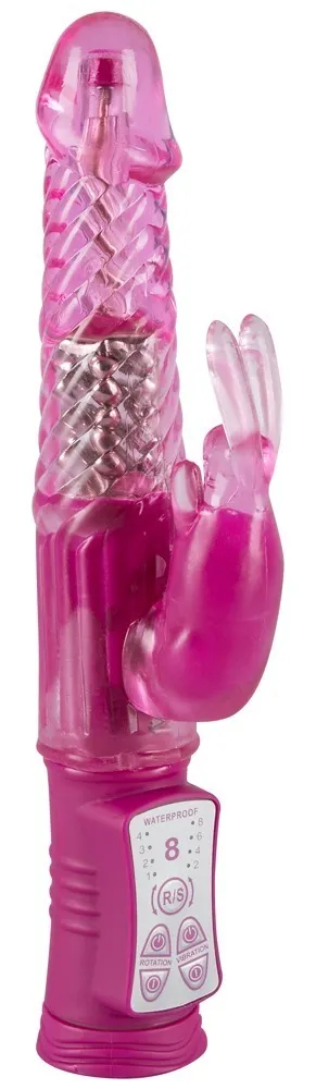 Rabbitvibrator „Sugar Babe“, 22 cm, mit 8 Vibrationsstufen und 4 Rotationsstufen Rabbitvibrator „Sugar Babe“, 22 cm, mit 8 Vibrationsstufen und 4 Rotationsstufen