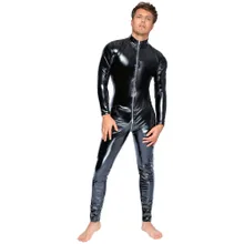 Overall aus 4-Wege-Stretchlack, mit 3-Wege-Metallreißverschluss Overall aus 4-Wege-Stretchlack, mit 3-Wege-Metallreißverschluss