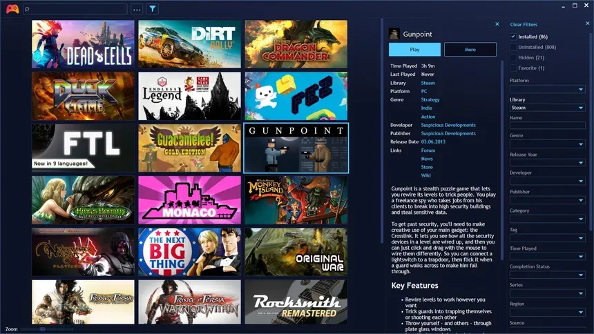 Guia completo para configurar Playnite e centralizar todos seus jogos de PC e emuladores Guia completo para configurar Playnite e centralizar todos seus jogos de PC e emuladores