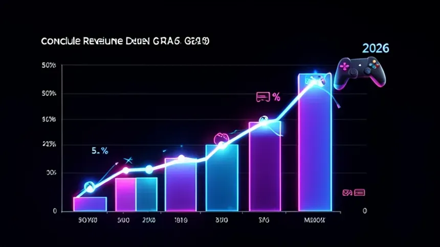 GTA 6 garante crescimento de 5,1% na receita de consoles em 2026 GTA 6 garante crescimento de 5,1% na receita de consoles em 2026