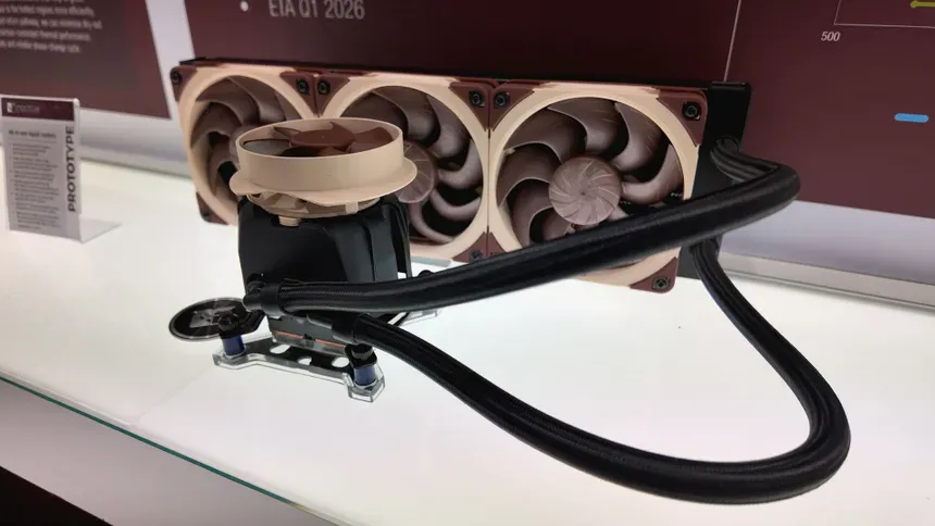 Noctua aposta no silêncio em seu primeiro water cooler Noctua aposta no silêncio em seu primeiro water cooler