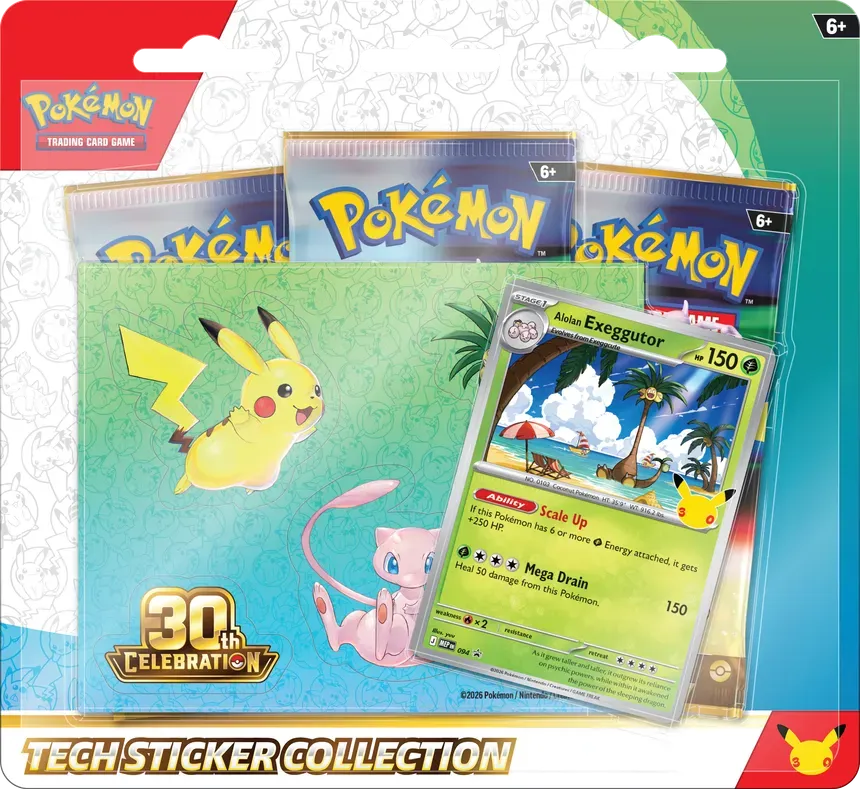 Expansão 30th Celebration do Pokémon TCG tem apenas cartas foil Expansão 30th Celebration do Pokémon TCG tem apenas cartas foil