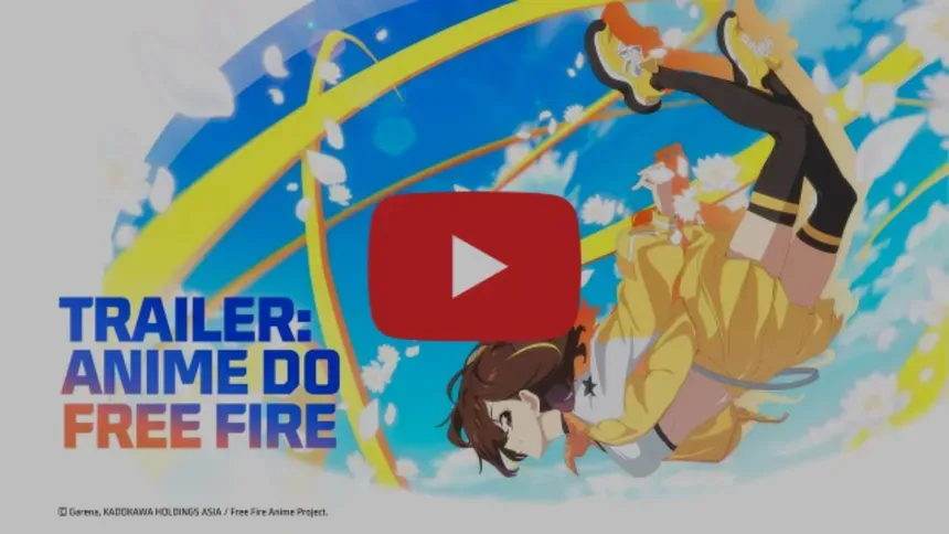 Anime de Free Fire ganha primeiro trailer e estreia em 2027 Anime de Free Fire ganha primeiro trailer e estreia em 2027