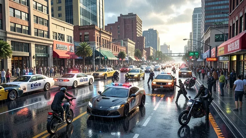 Extended Look de GTA 6 mostra gameplay e novo sistema policial Extended Look de GTA 6 mostra gameplay e novo sistema policial