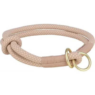 TRIXIE HALSBAND HOND SOFT HALF-SLIP ROZE / LICHTROZE 45X1 CM TRIXIE HALSBAND HOND SOFT HALF-SLIP ROZE / LICHTROZE 45X1 CM