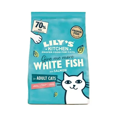 LILY’S KITCHEN CAT WHITE FISH / SALMON 800 GR LILY’S KITCHEN CAT WHITE FISH / SALMON 800 GR