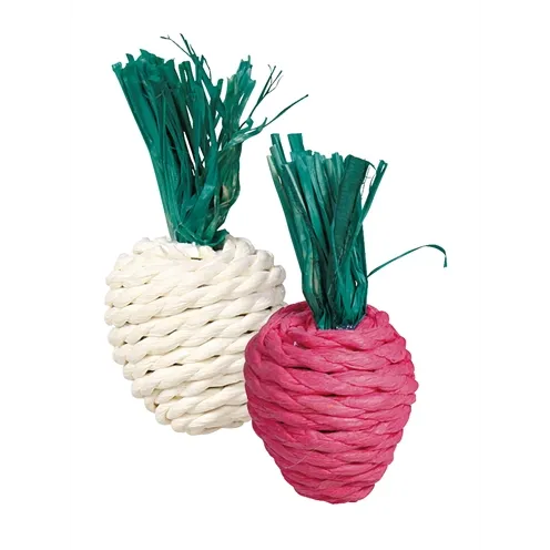 TRIXIE RADIJS EN RETTICH MET STRO 8 CM 2 ST TRIXIE RADIJS EN RETTICH MET STRO 8 CM 2 ST