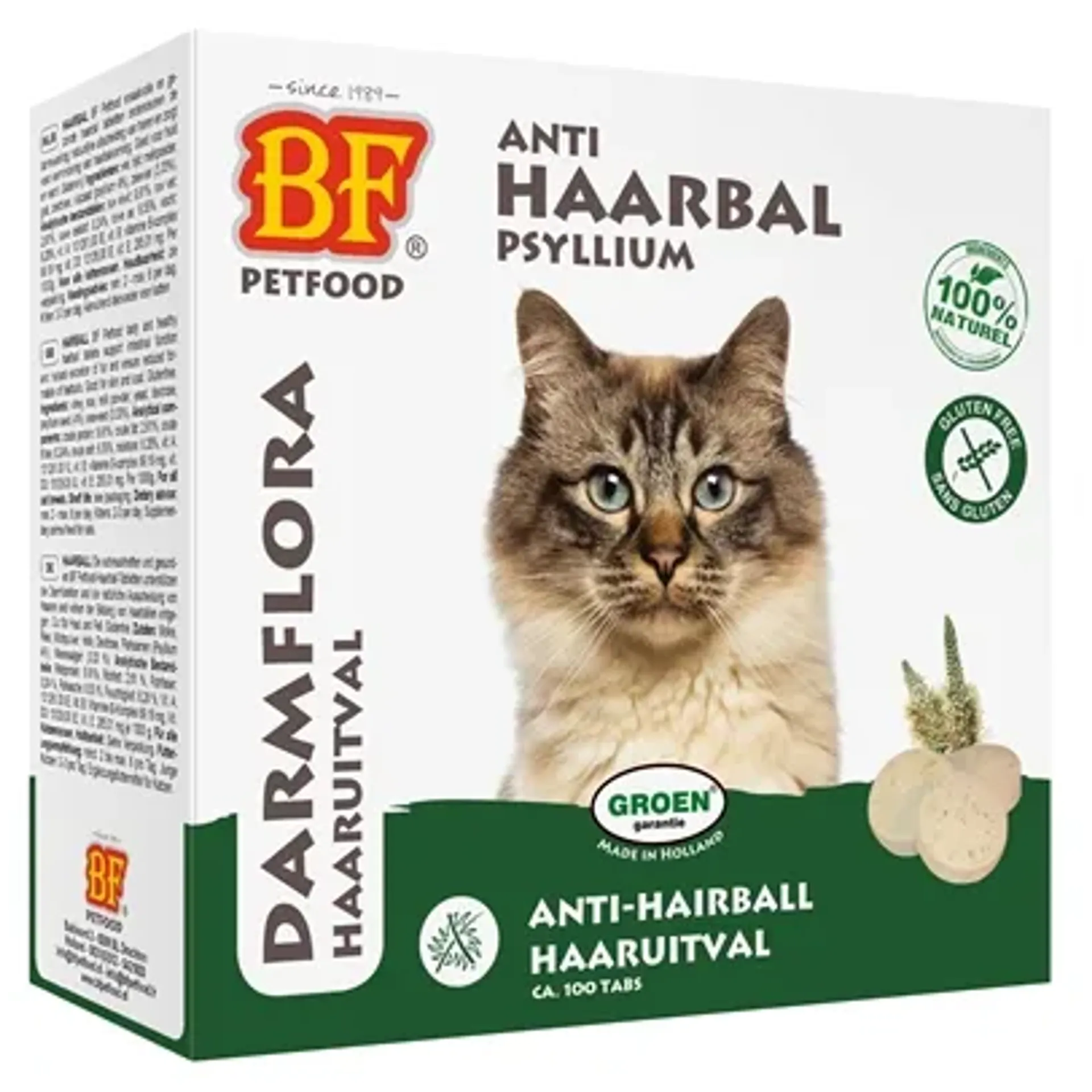BF PETFOOD KATTENSNOEPJE HAIRBALL BIJ HAARBAL 100 ST