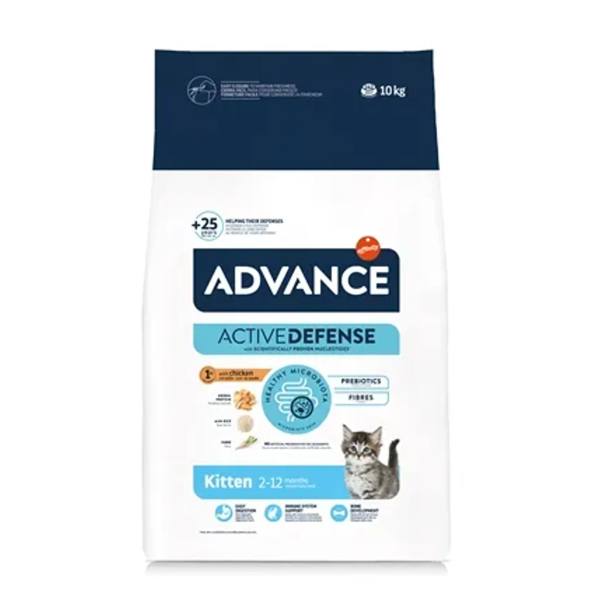 ADVANCE CAT KITTEN CHICKEN / RICE 10 KG