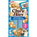INABA CHURU BITES CAT CHICKEN RECIPE WRAPS TUNA WITH SCALLOP RECIPE 3X10 GR INABA CHURU BITES CAT CHICKEN RECIPE WRAPS TUNA WITH SCALLOP RECIPE 3X10 GR