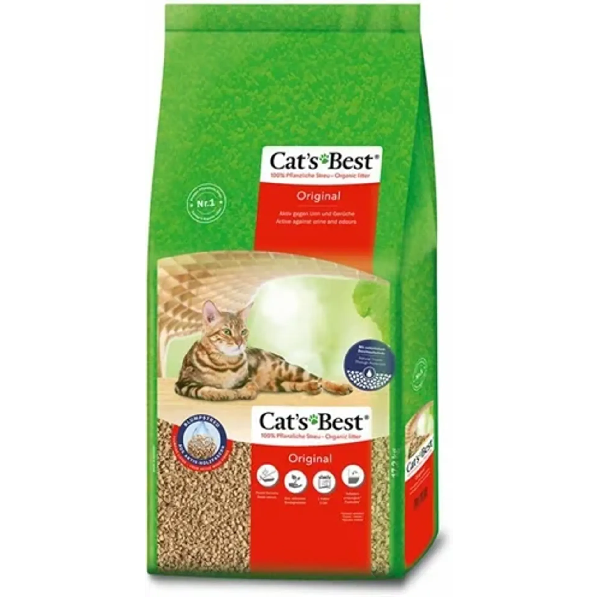 CAT’S BEST OKO PLUS KORRELS 40 LTR