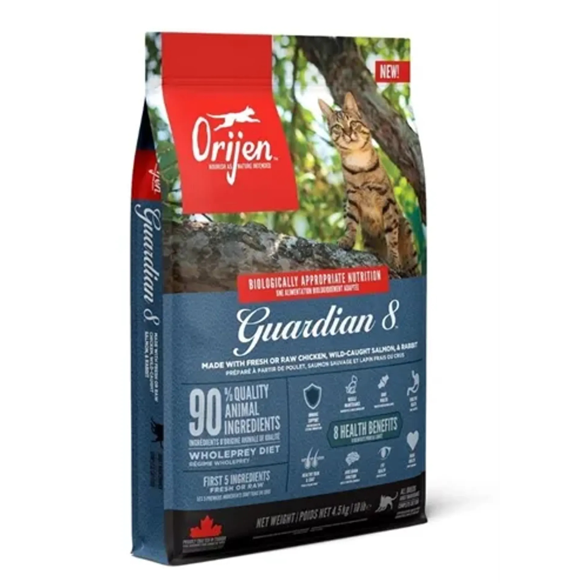ORIJEN GUARDIAN 8 CAT 4,5 KG