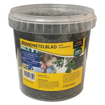 UTOPIA BRANDNETELBLAD 75 GR UTOPIA BRANDNETELBLAD 75 GR