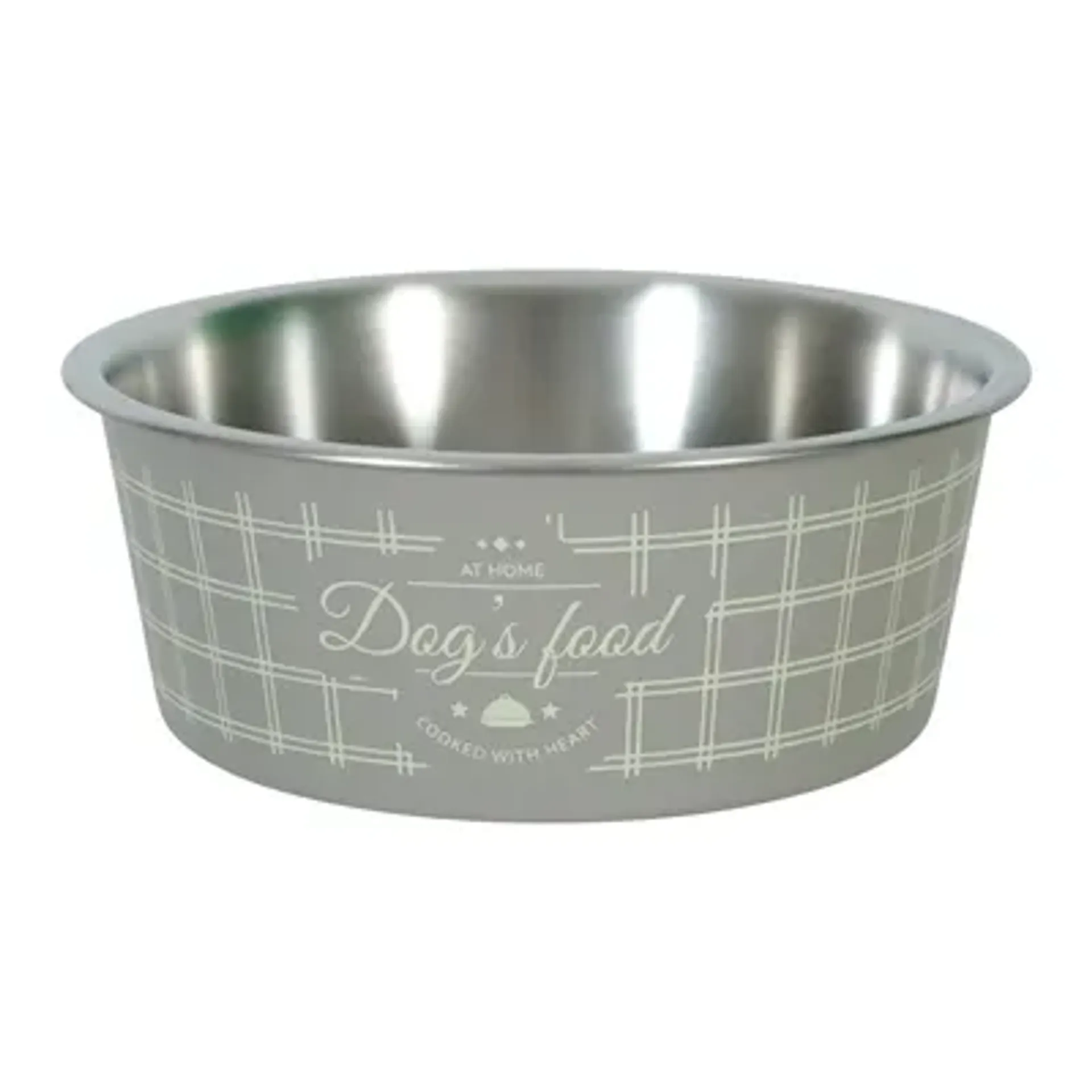 ZOLUX FOOD VOERBAK HOND TAUPE 17,8 CM 1,2 LTR