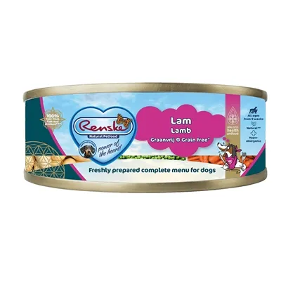 RENSKE HOND VERS VLEES LAM GRAANVRIJ 24X95 GR RENSKE HOND VERS VLEES LAM GRAANVRIJ 24X95 GR