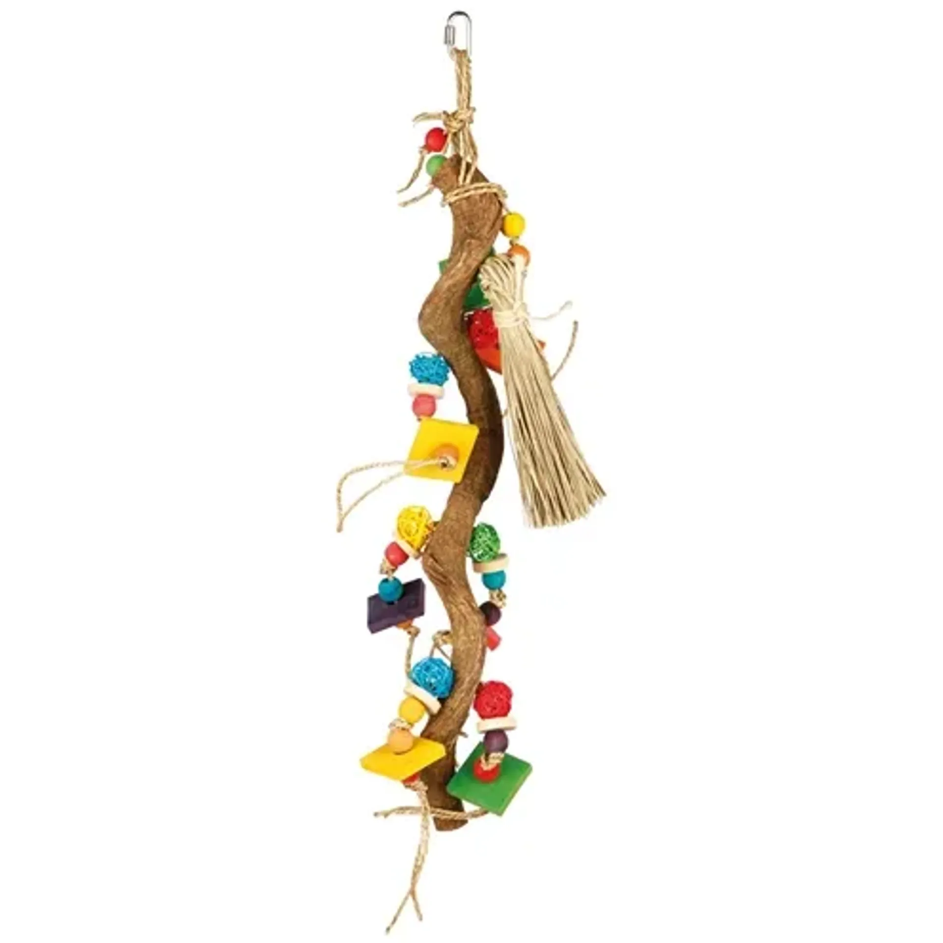 TRIXIE NATUURSPEELGOED SCHORSHOUT / RIET / ZEEGRAS / HOUT 56 CM