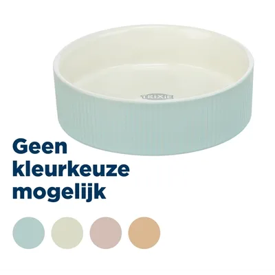 TRIXIE VOERBAK / DRINKBAK KERAMIEK ASSORTI 12X12X3,5 CM TRIXIE VOERBAK / DRINKBAK KERAMIEK ASSORTI 12X12X3,5 CM