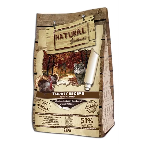 NATURAL GREATNESS TURKEY RECIPE 2 KG NATURAL GREATNESS TURKEY RECIPE 2 KG