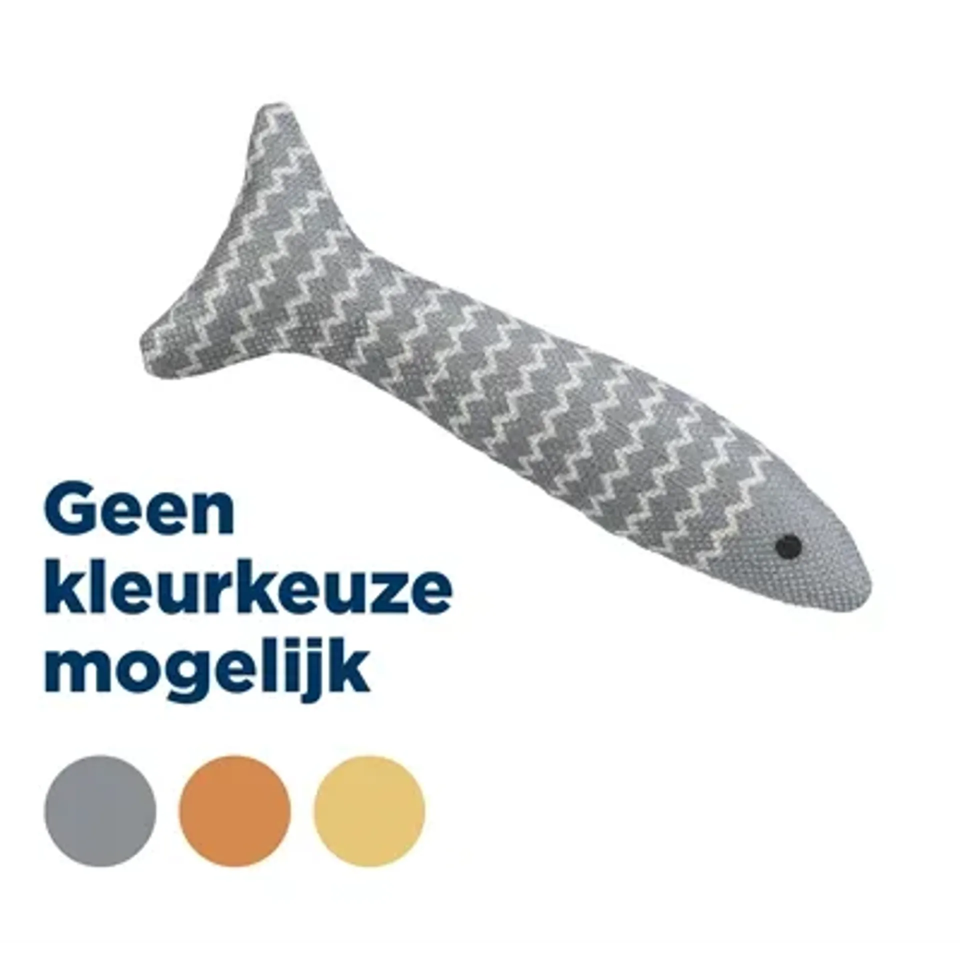 TRIXIE VIS STOF CATNIP VOOR KATTEN ASSORTI 20 CM