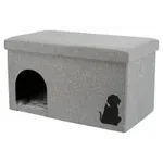 TRIXIE KATTENHUIS KIMY GRIJS 70X40X40 CM TRIXIE KATTENHUIS KIMY GRIJS 70X40X40 CM