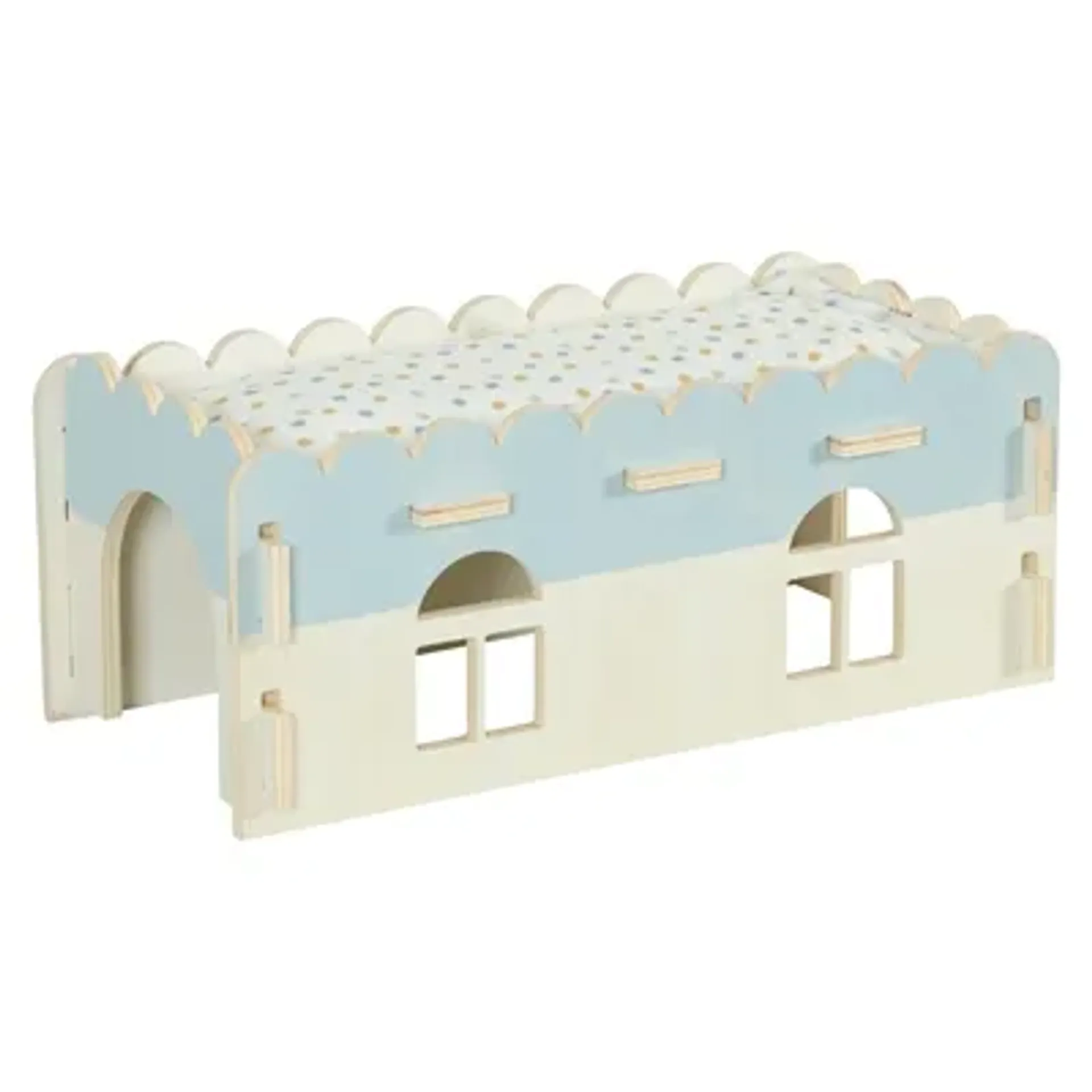 ZOLUX KNAAGHUIS COSY CAVIA UITBREIDING HOUT 38X21X16,5 CM
